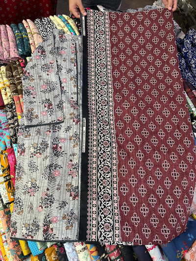 Tawakkal 3 Piece (Khaddar Fabric)