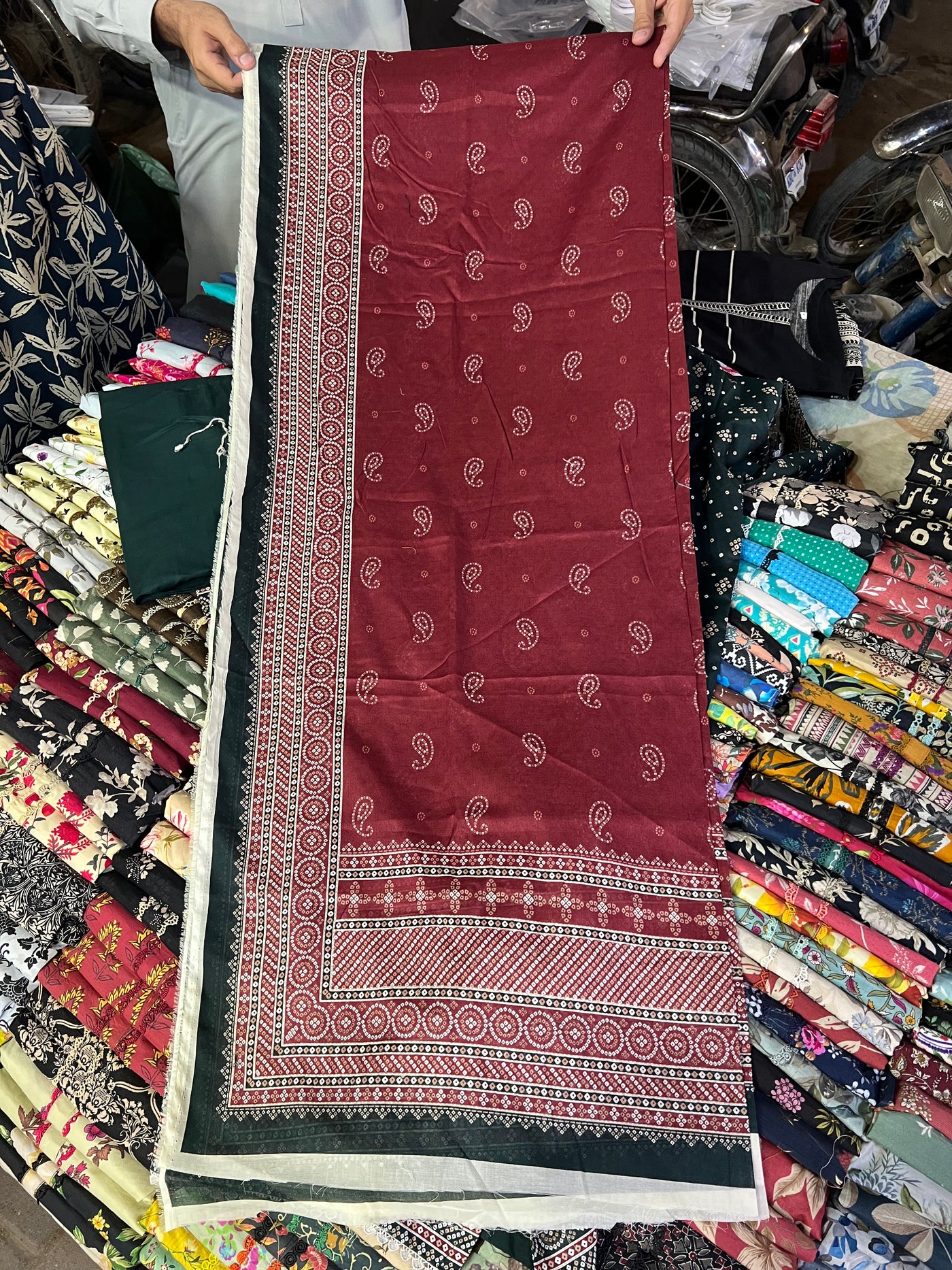 Binsaeed 3 Piece (Cotton Fabric)