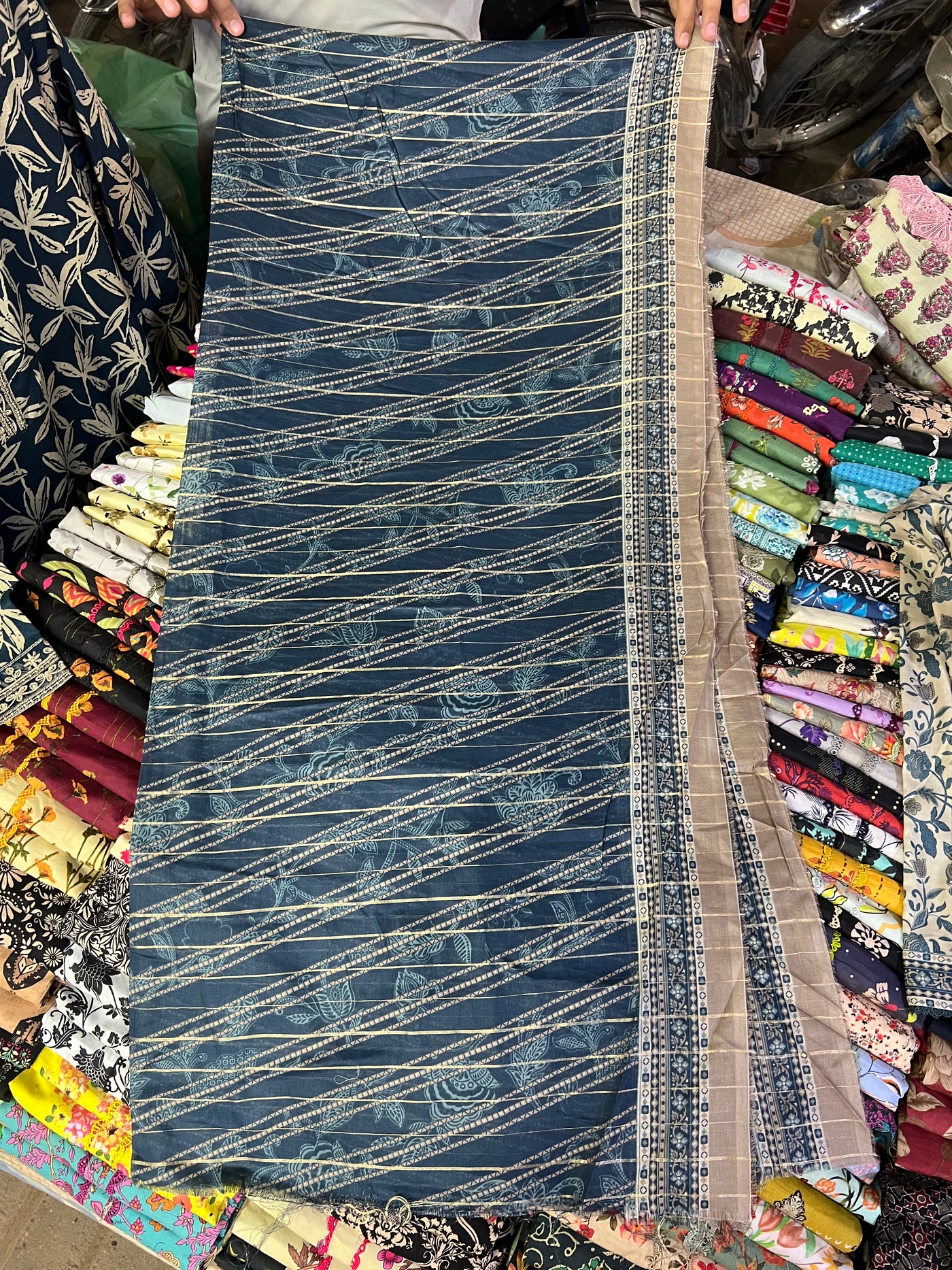 Binsaeed 3 Piece (Cotton Fabric)