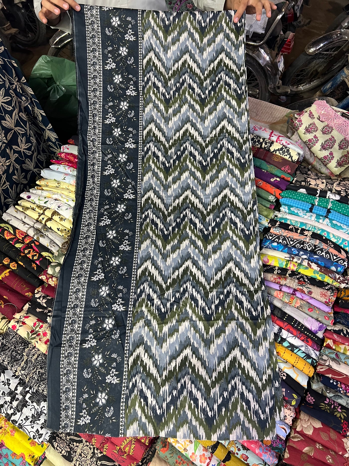 Binsaeed 3 Piece (Cotton Fabric)