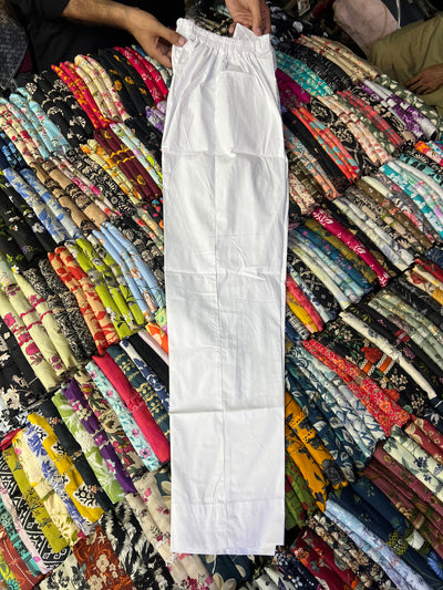 Cotton Stretchable Trouser (Off White Color)