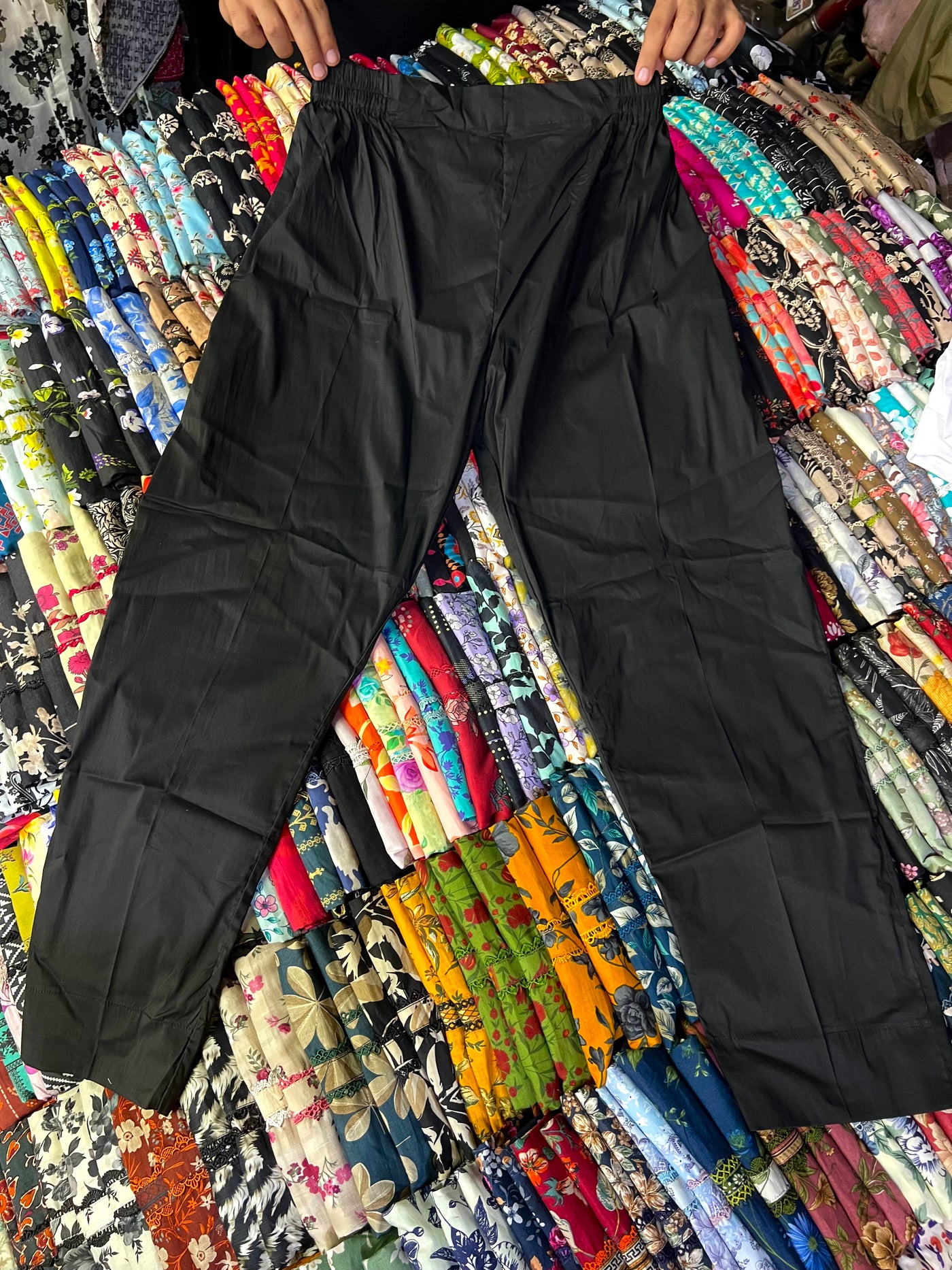 Cotton Stretchable Trouser (Black Color)