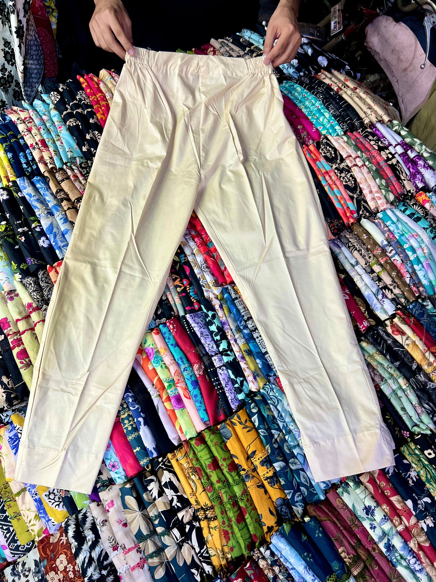 Cotton Stretchable Trouser (Skin Color)