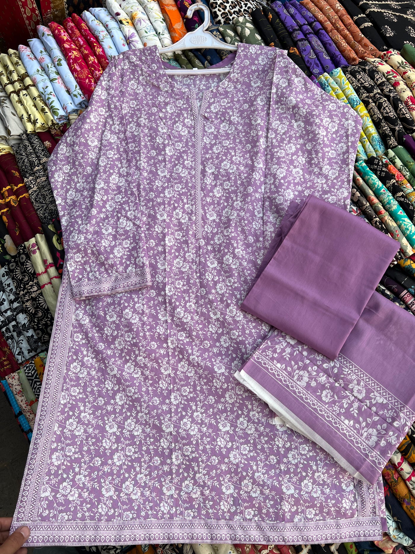 Binsaeed 3 Piece (Cotton Fabric)